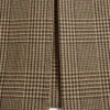 Abrigo de lana cruzado con estampado Glen Plaid de Valentino Abrigo de lana cruzado con estampado Glen Plaid de Valentino