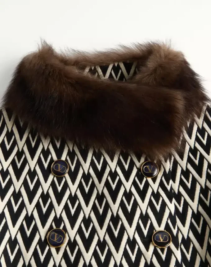 Abrigo Jacquard Toute La V Abrigo Jacquard Toute La V