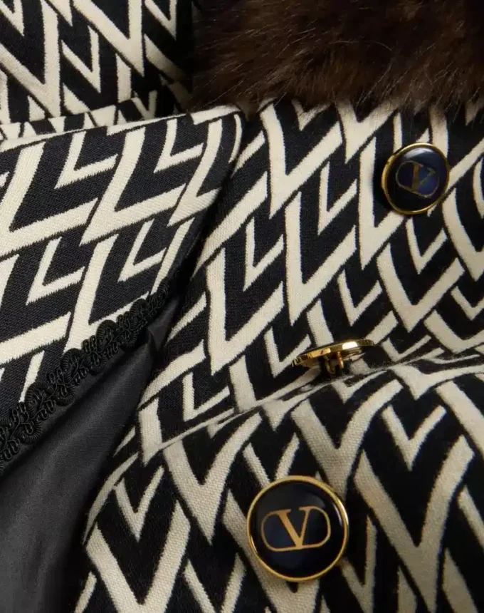 Abrigo Jacquard Toute La V Abrigo Jacquard Toute La V