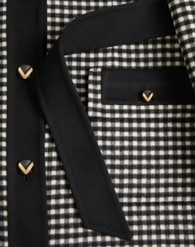 Abrigo Micro Vichy Abrigo Micro Vichy