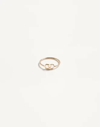 ANILLO DE METAL CON LOGOTIPO VLOGO