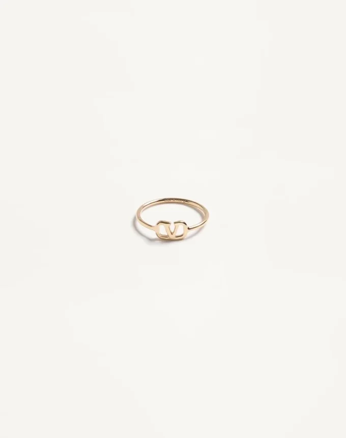 ANILLO DE METAL CON LOGOTIPO VLOGO