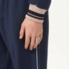 Anillo metálico Ovalette de Valentino Garavani