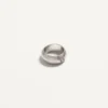 Anillo metálico Ovalette de Valentino Garavani