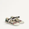 Bailarina Bay By Bay Sneaker en tejido jacquard con bordado floral Bailarina Bay By Bay Sneaker en tejido jacquard con bordado floral