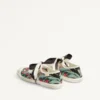Bailarina Bay By Bay Sneaker en tejido jacquard con bordado floral Bailarina Bay By Bay Sneaker en tejido jacquard con bordado floral