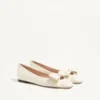Bailarinas Bowow de piel de cabrito