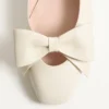 Bailarinas Bowow de piel de cabrito