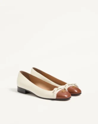 Bailarinas Valet Du Roi de piel de cabrito 25 mm