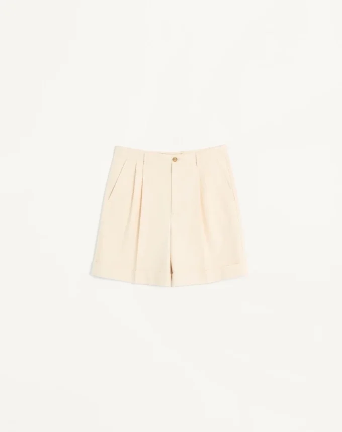 Bermudas de algodón con vuelta Bermudas de algodón con vuelta