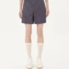 Bermudas de popelín de algodón con estampado Cherryfic Bermudas de popelín de algodón con estampado Cherryfic
