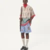 Bermudas vaqueras con bordados Bermudas vaqueras con bordados