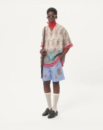 Bermudas vaqueras con bordados