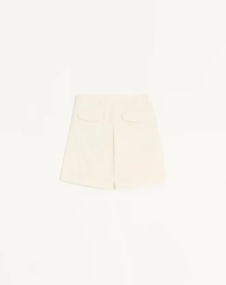 Bermudas vaqueras con vuelta