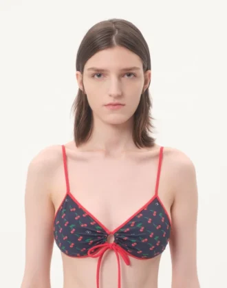 Bikini de licra con estampado Cherryfic