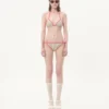 Bikini de licra con estampado Gelatini y lunares
