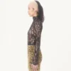 Body de encaje floral