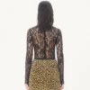 Body de encaje floral