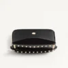 Bolsa Rockstud de piel de becerro granulada