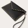 Bolsa Rockstud de piel de becerro granulada Bolsa Rockstud de piel de becerro granulada