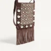 Bolso bandolera bordado con flecos Nellcôte de Valentino Garavani Bolso bandolera bordado con flecos Nellcôte de Valentino Garavani