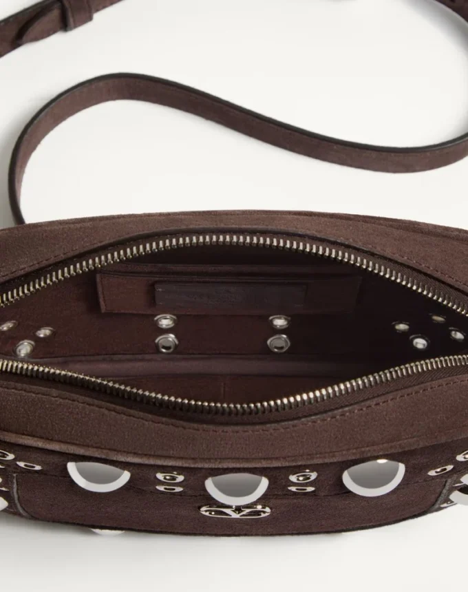 Bolso bandolera de ante Nellcôte de Valentino Garavani Bolso bandolera de ante Nellcôte de Valentino Garavani