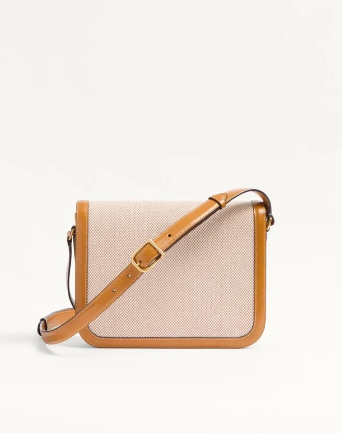 Bolso bandolera de lona Valentino Garavani 9To5 Bolso bandolera de lona Valentino Garavani 9To5