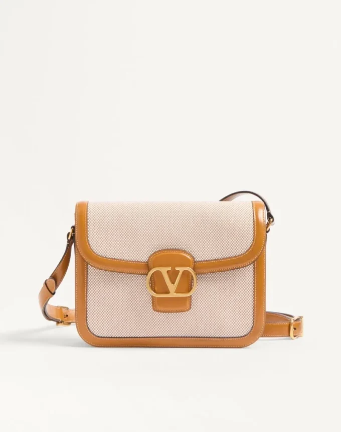 Bolso bandolera de lona Valentino Garavani 9To5 Bolso bandolera de lona Valentino Garavani 9To5
