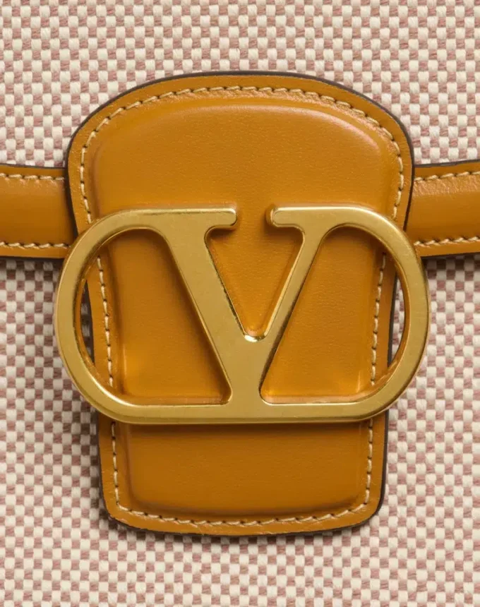 Bolso bandolera de lona Valentino Garavani 9To5 Bolso bandolera de lona Valentino Garavani 9To5