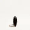 Bolso bandolera de mano de piel napa con tachuelas Rockstud Bolso bandolera de mano de piel napa con tachuelas Rockstud