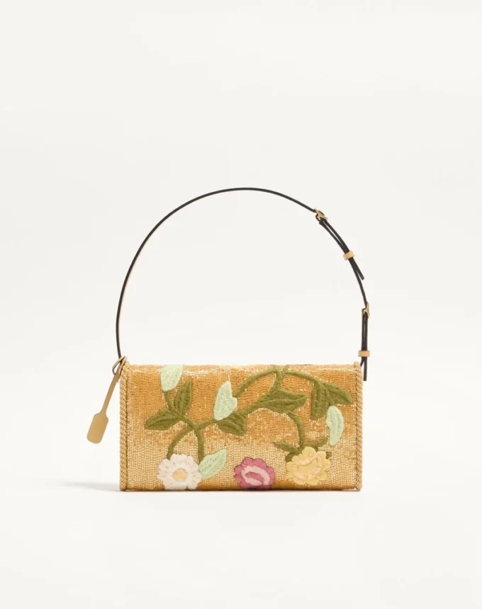 Bolso bandolera pequeño bordado DeVain de Valentino Garavani Bolso bandolera pequeño bordado DeVain de Valentino Garavani