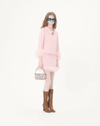 Bolso bandolera pequeño Locò de Valentino Garavani con bordado y logotipo joya