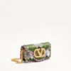 Bolso bandolera pequeño Locò de Valentino Garavani con bordado y logotipo joya Bolso bandolera pequeño Locò de Valentino Garavani con bordado y logotipo joya