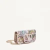 Bolso bandolera pequeño Locò de Valentino Garavani con bordado y logotipo joya Bolso bandolera pequeño Locò de Valentino Garavani con bordado y logotipo joya
