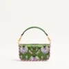 Bolso bandolera pequeño Locò de Valentino Garavani con bordado y logotipo joya Bolso bandolera pequeño Locò de Valentino Garavani con bordado y logotipo joya