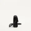 Bolso bandolera pequeño Rockstud de piel de becerro granulada Bolso bandolera pequeño Rockstud de piel de becerro granulada