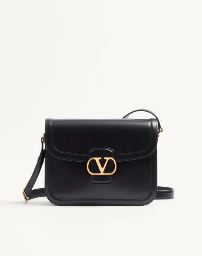 Bolso bandolera Valentino Garavani 9To5 de piel de becerro lisa Bolso bandolera Valentino Garavani 9To5 de piel de becerro lisa