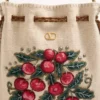 Bolso bordado con flecos Nellcôte Alice de Valentino Garavani