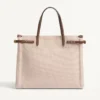 Bolso de compras mediano de lona Antibes de Valentino Garavani Bolso de compras mediano de lona Antibes de Valentino Garavani