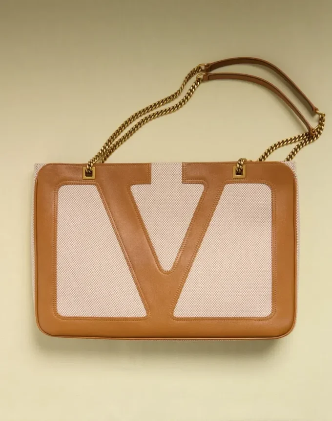 Bolso de compras mediano de lona Valentino Garavani Viva Superstar Bolso de compras mediano de lona Valentino Garavani Viva Superstar