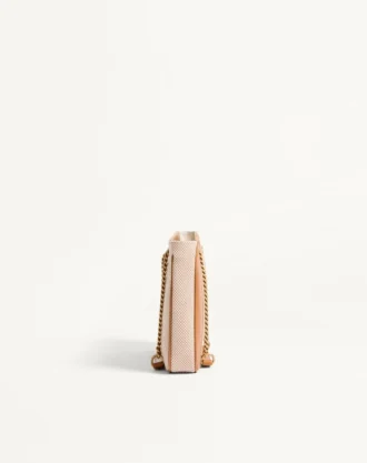 Bolso de compras pequeño de lona Valentino Garavani Viva Superstar