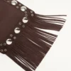 Bolso de hombro de ante con flecos Nellcôte de Valentino Garavani Bolso de hombro de ante con flecos Nellcôte de Valentino Garavani