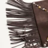 Bolso de hombro de ante con flecos Nellcôte de Valentino Garavani Bolso de hombro de ante con flecos Nellcôte de Valentino Garavani