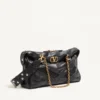 Bolso de hombro Panthea de Valentino Garavani en piel napa con estampado chevron Bolso de hombro Panthea de Valentino Garavani en piel napa con estampado chevron