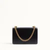 Bolso de hombro Valentino Garavani Vain en piel de becerro brillante Bolso de hombro Valentino Garavani Vain en piel de becerro brillante