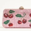 Bolso de mano Carry Secrets de Valentino Garavani con motivo de pedrería Cherryfic
