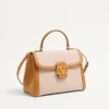 Bolso de mano de lona Valentino Garavani 9To5 Bolso de mano de lona Valentino Garavani 9To5