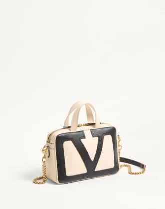 Bolso de mano de piel napa Valentino Garavani Viva Superstar