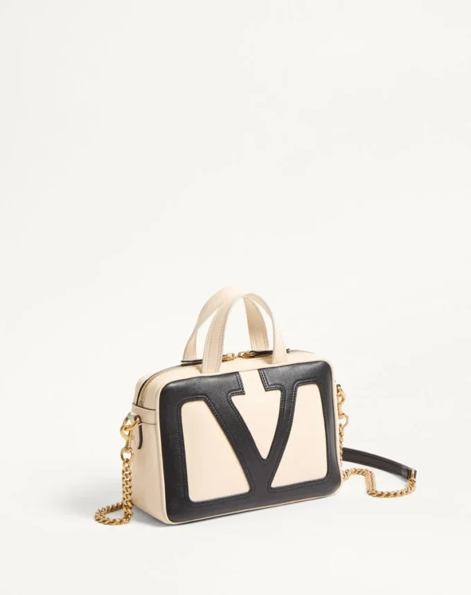 Bolso de mano de piel napa Valentino Garavani Viva Superstar