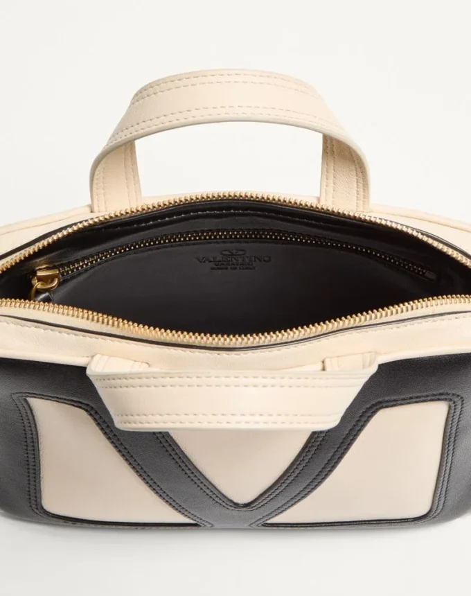 Bolso de mano de piel napa Valentino Garavani Viva Superstar